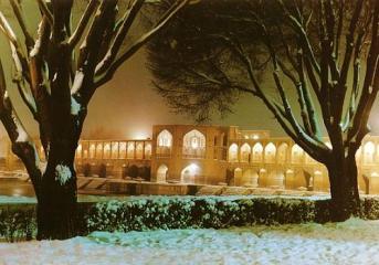 Winter-Night-in-Isfahan-Iran